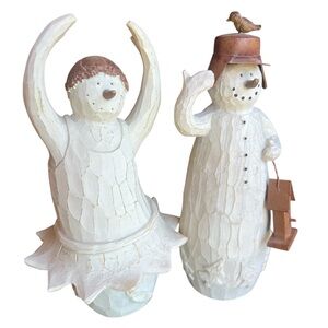 Vintage Flurryville Collection TUTU COLD 8.5" & Frosty Frank of the Forest.